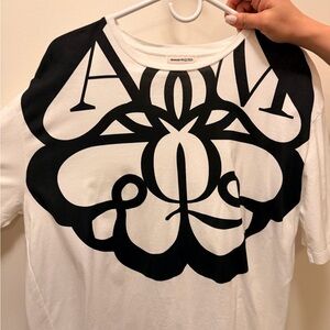 Alexander McQueen Monochrome Graphic Tee
